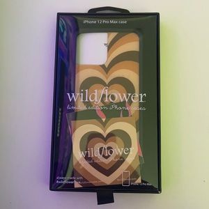 Mocha Love wildflower phone case